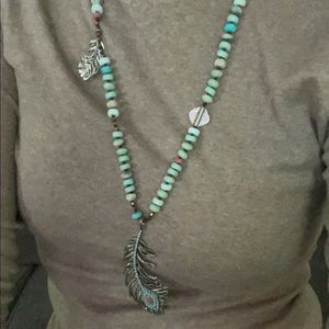 Necklace turquoise
